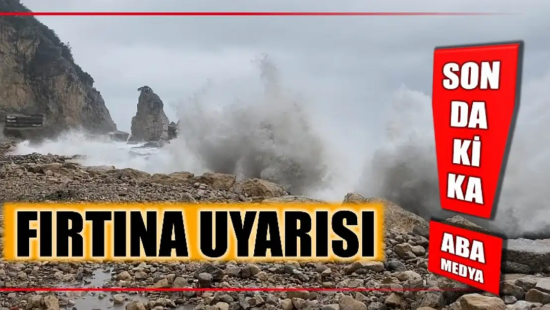 Fırtına uyarısı