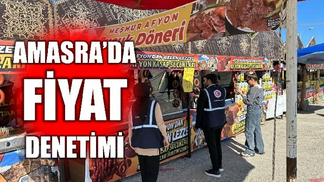 Fuarda fiyat denetimi