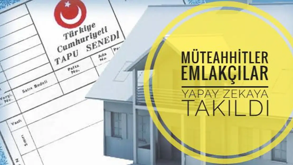 Gayrimenkul alanlar ve satanlar bu habere dikkat