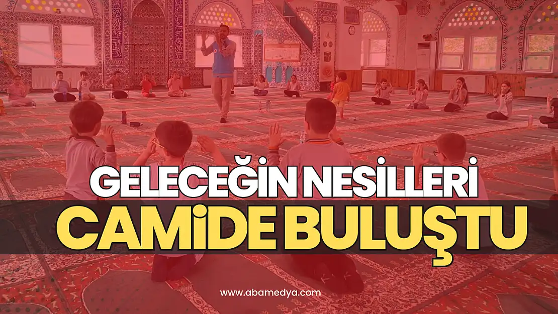 Geleceğin Nesilleri Camide Buluştu