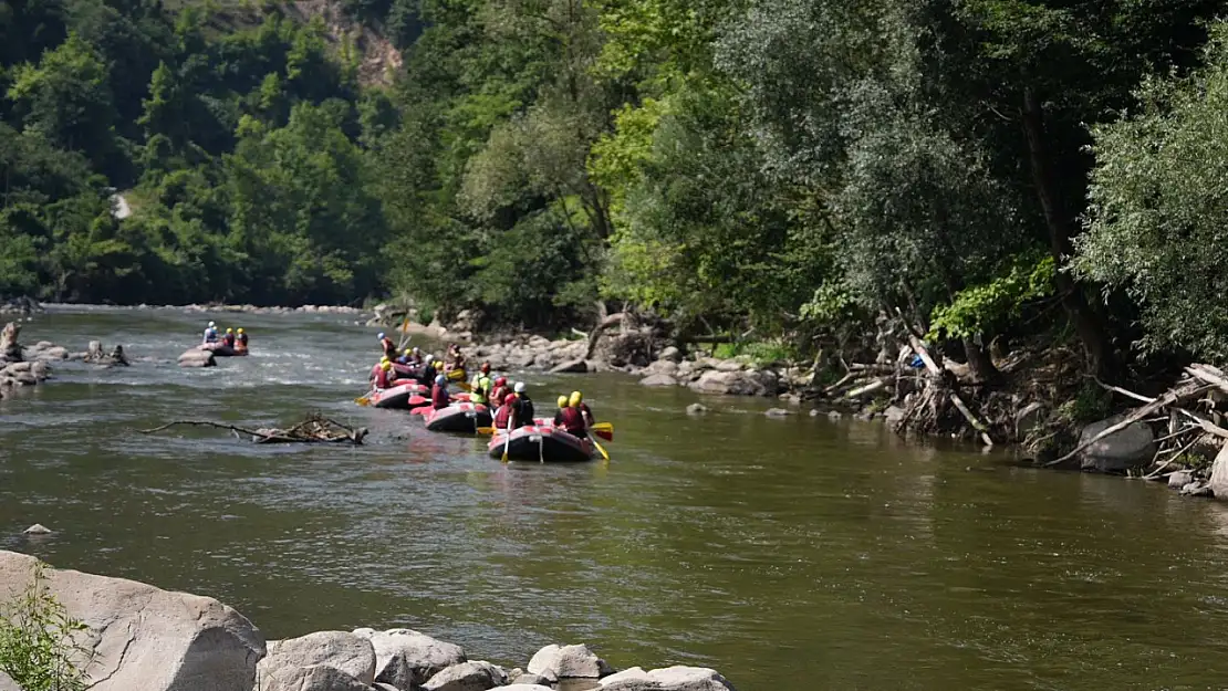 Gençler adrenalin dolu bir gün geçirdi