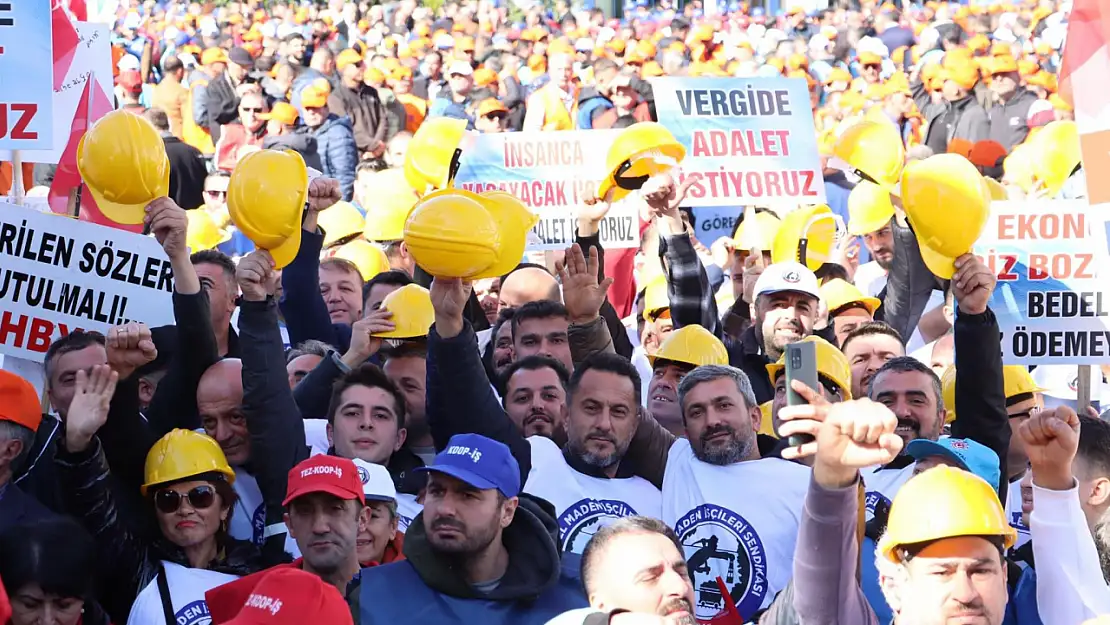 GMİS 'Geçinemiyoruz' mitingine katıldı