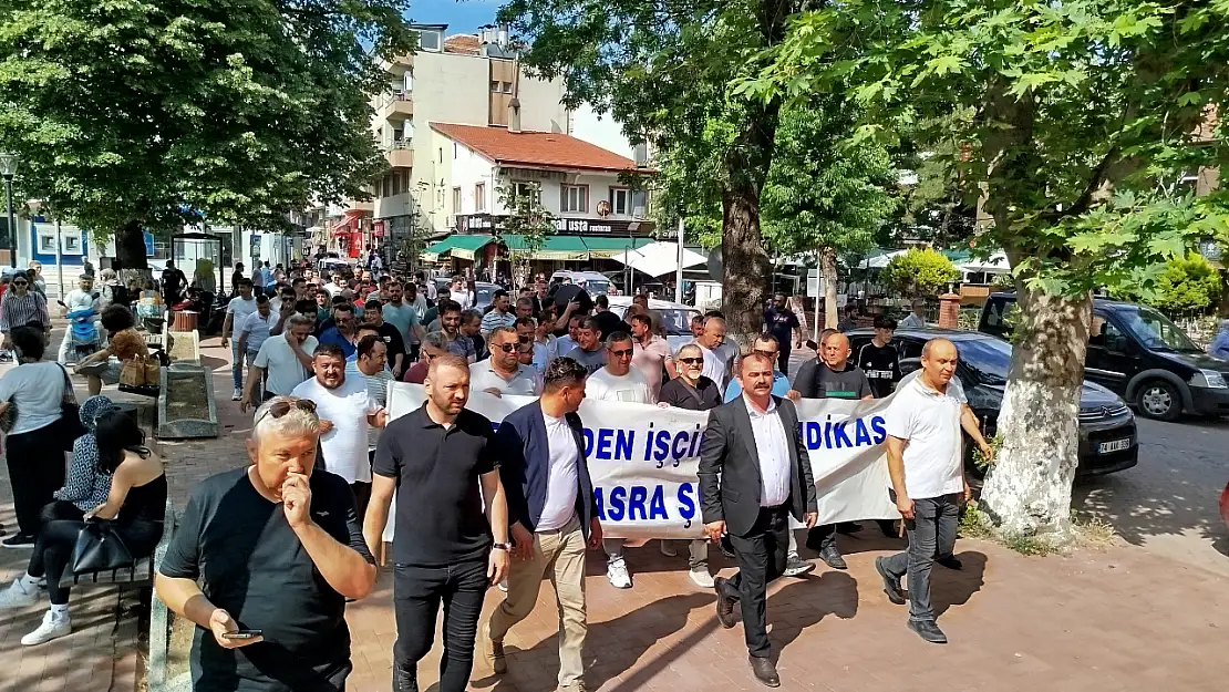 GMİS üyelerinden eylem
