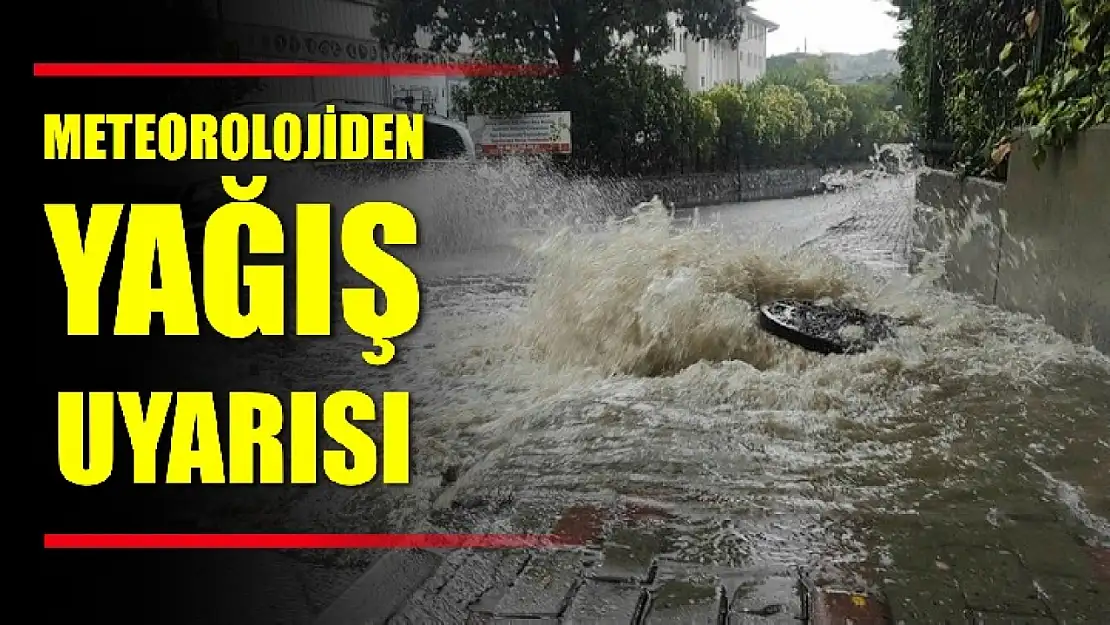 Gök gürültülü sağanak yağışlı havaya dikkat