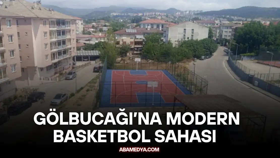 Gölbucağı'na Modern Spor Sahası
