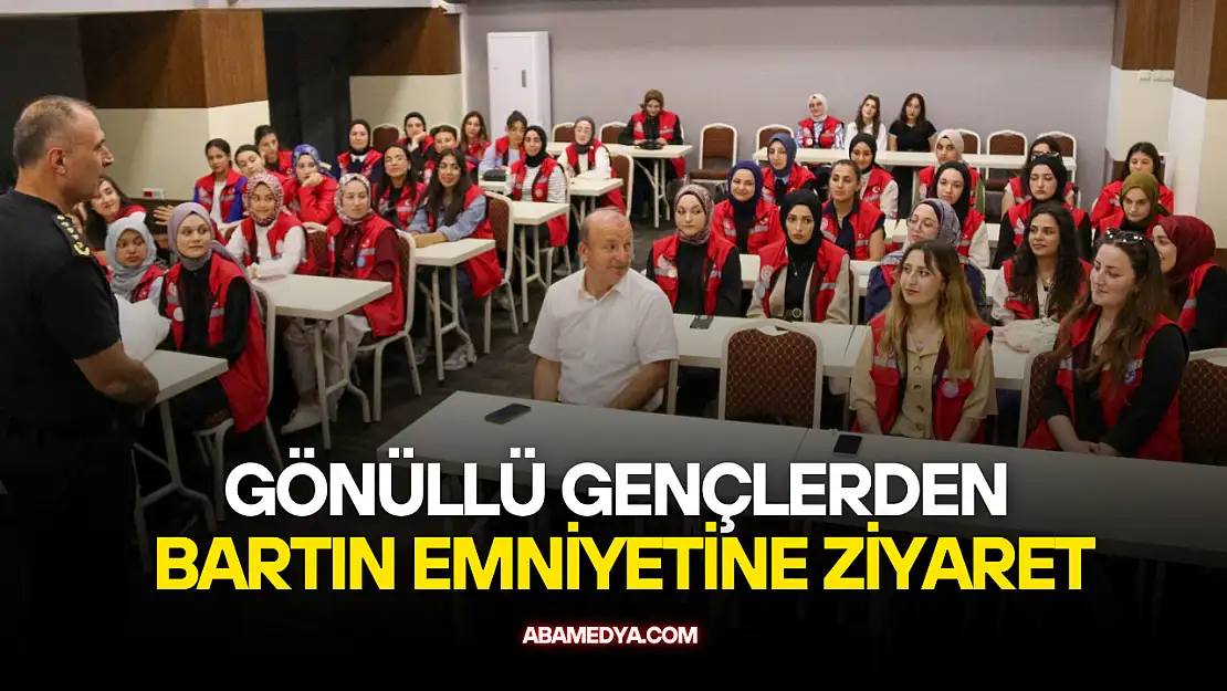 Gönüllü Gençlerden Bartın Emniyetine Ziyaret