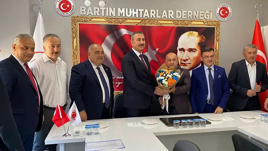 Grup Başkanvekili Gül'den Muhtarlar Derneği ziyareti