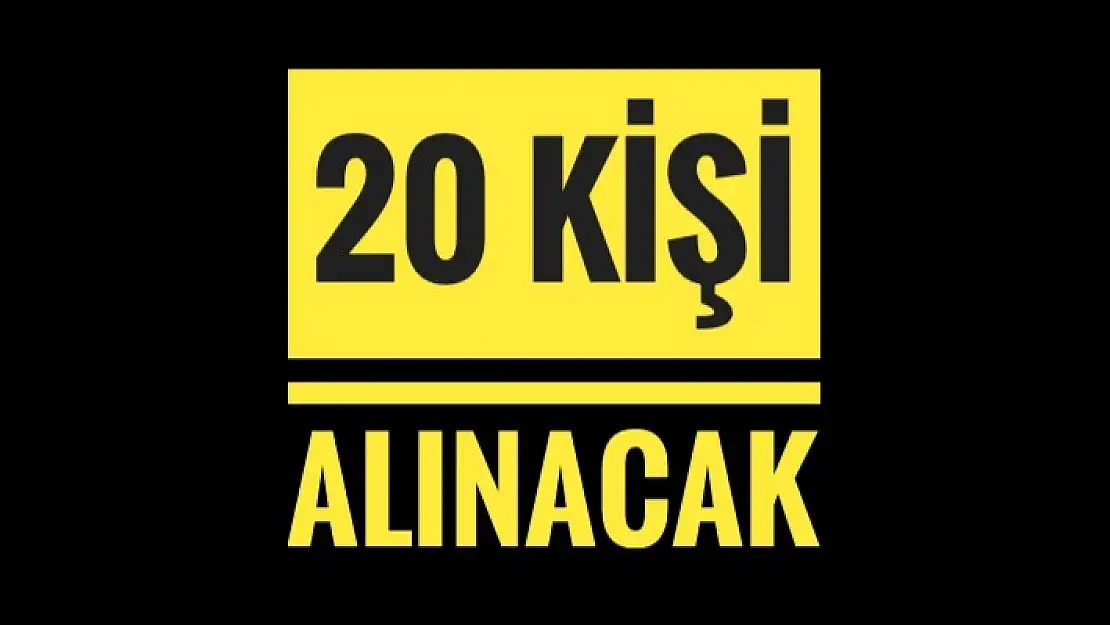 GSB 20 KİŞİ ALACAK