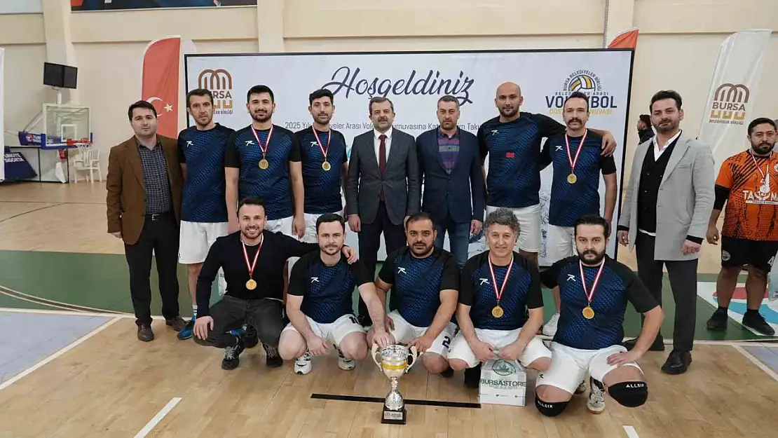 Gürsu Belediyesi voleybolun şampiyonu oldu