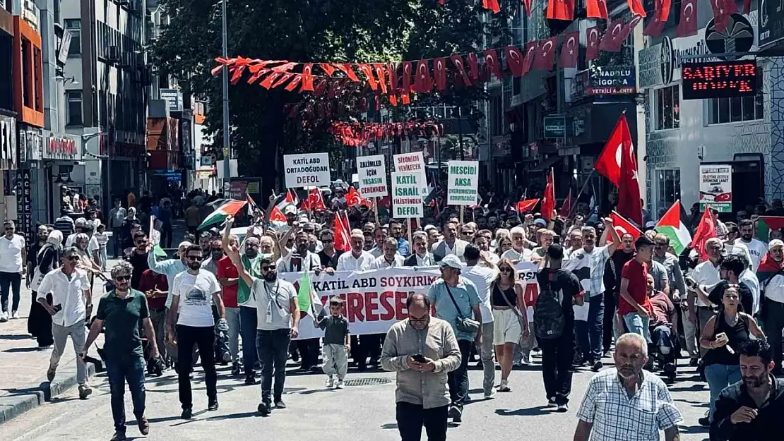 Haniye'nin öldürülmesi Zonguldak'ta protesto edildi