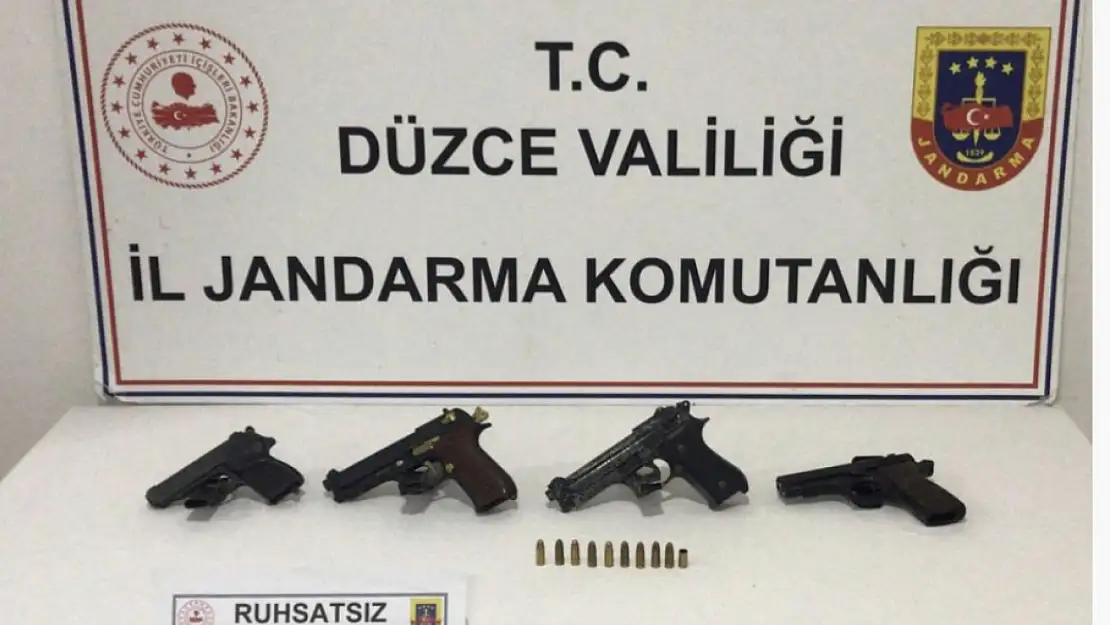 Havaya ateş açanları jandarma yakaladı