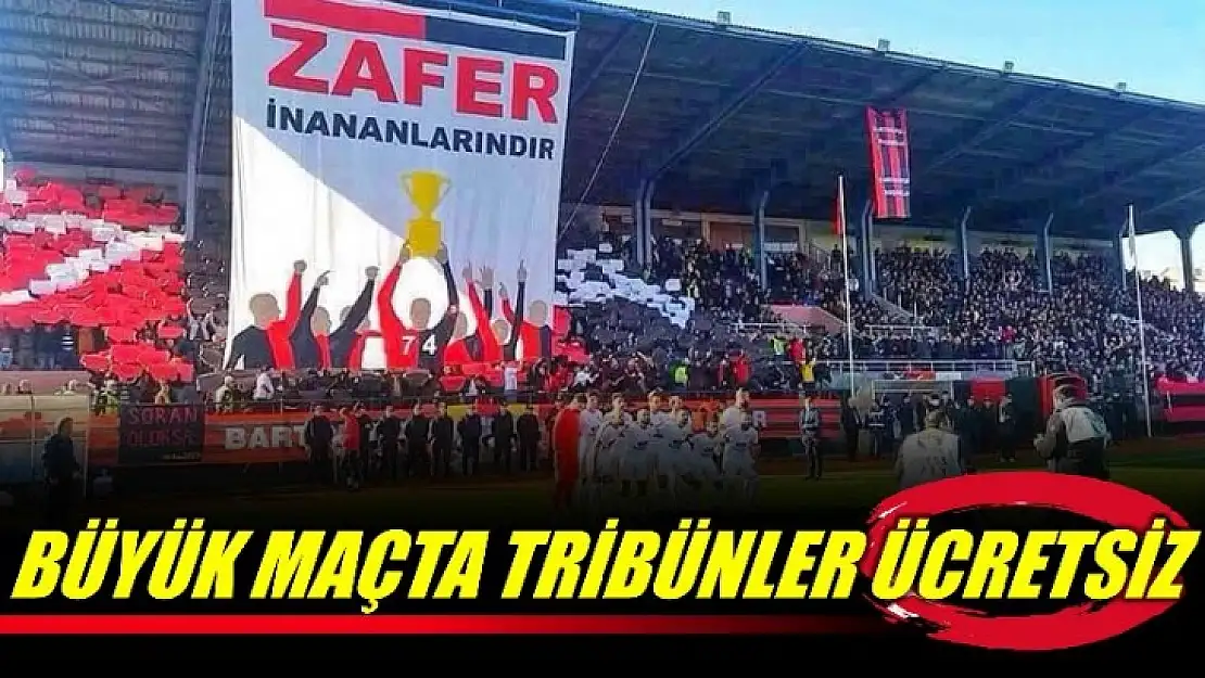 Haydi Bartın bu maç kaçmaz