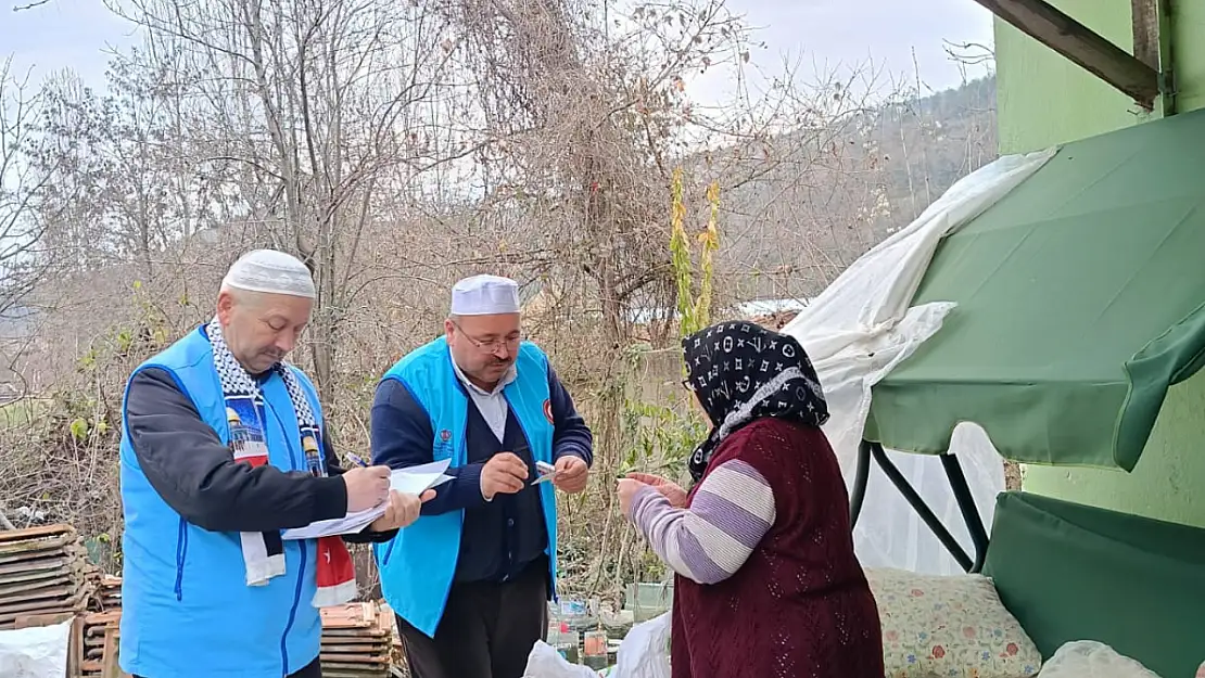 Hayırseverlerin yardımları ihtiyaç sahiplerine ulaştı