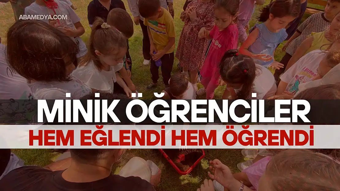 Hem eğlendiler hem öğrendiler!