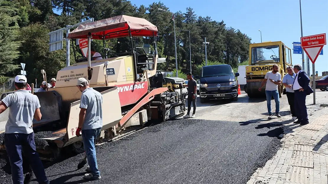 Hendekyanı için sıcak asfalt startı verildi