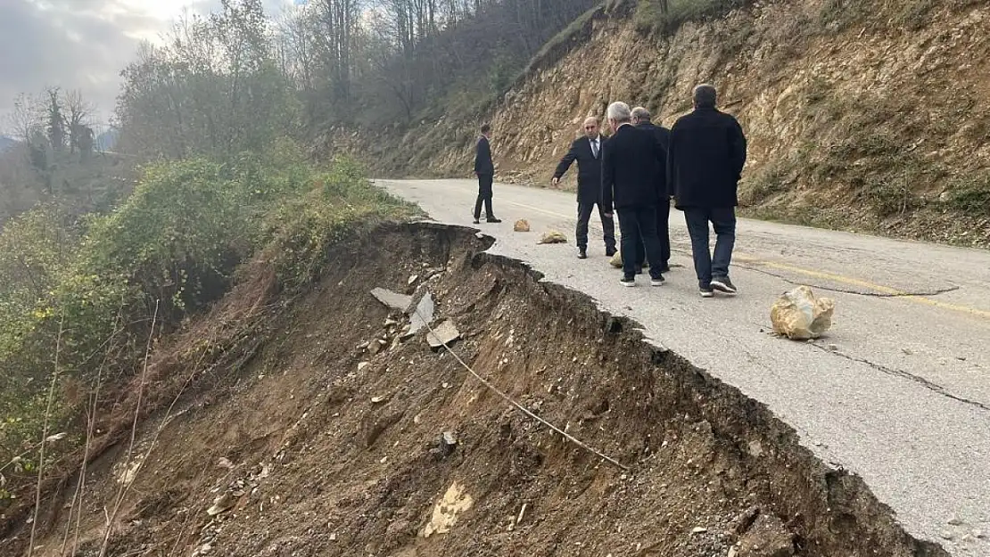 Heyelanın izleri silinecek