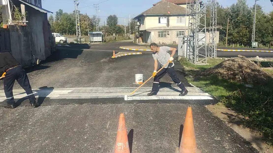 Çaycuma'ya 8 kilometrelik asfalt çalışması