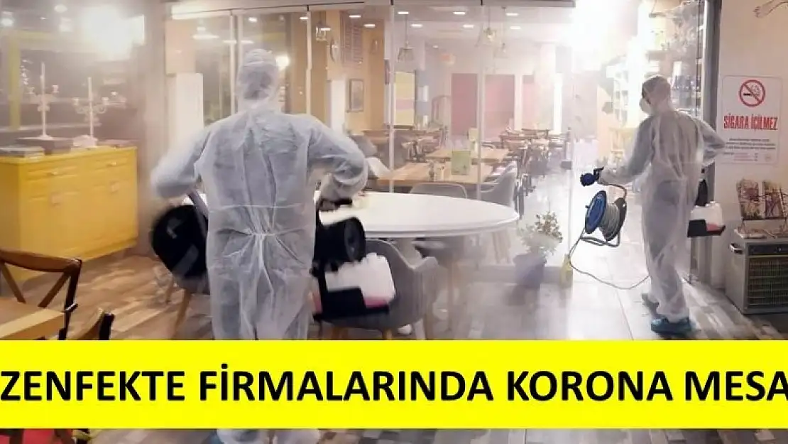 İLAÇLAMA VE DEZENFEKTE FİRMALARINDA KORONA MESAİSİ