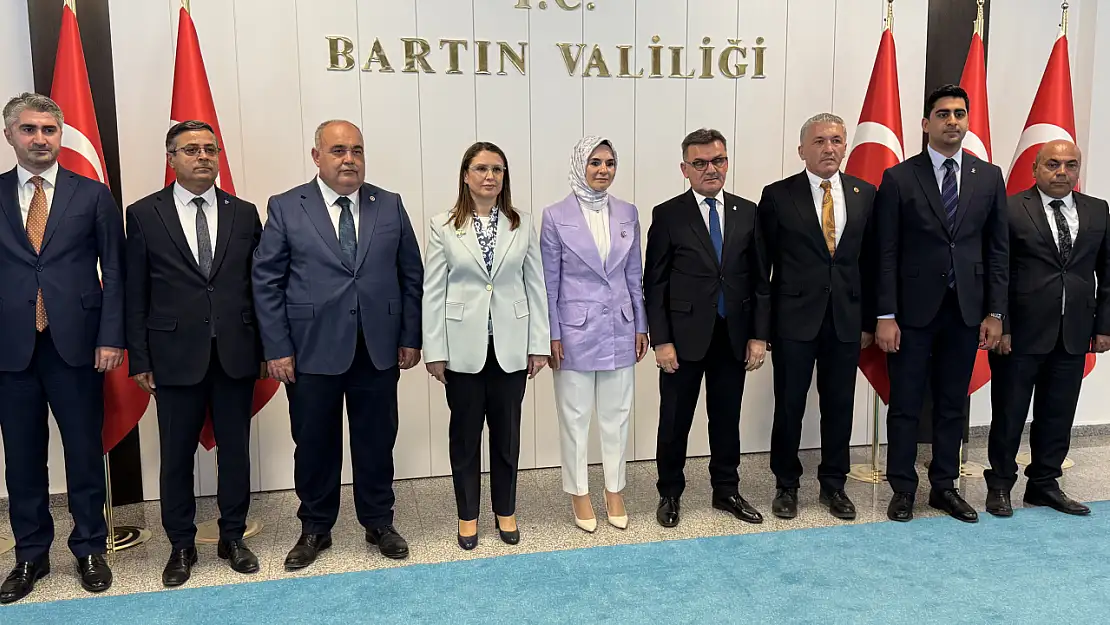 İlk ziyaret Bartın Valiliğine