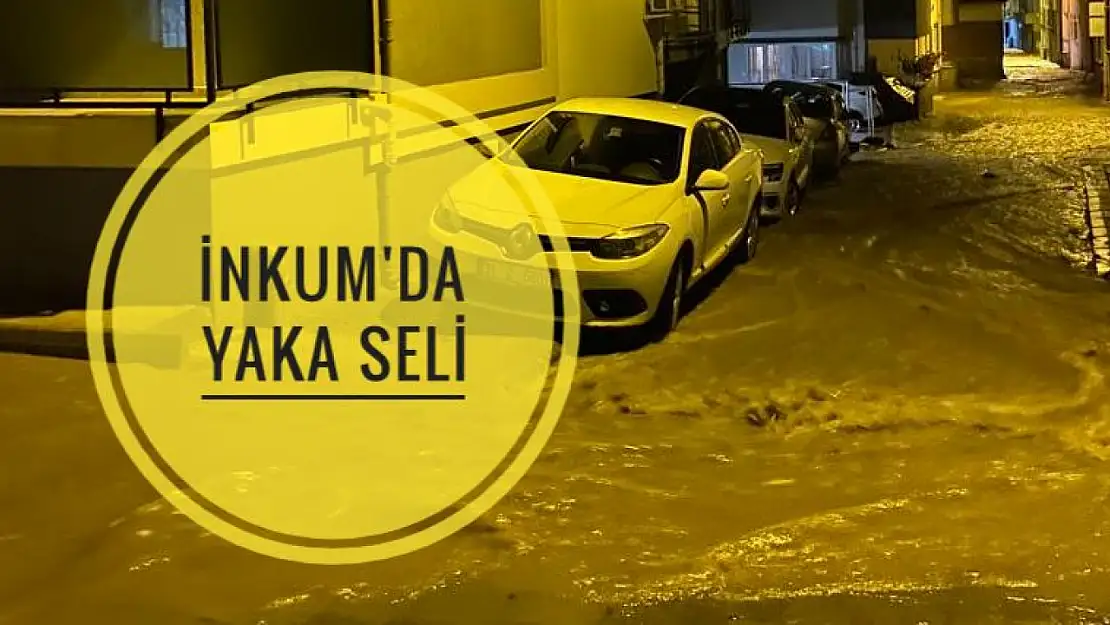 İnkum'da yaka seli