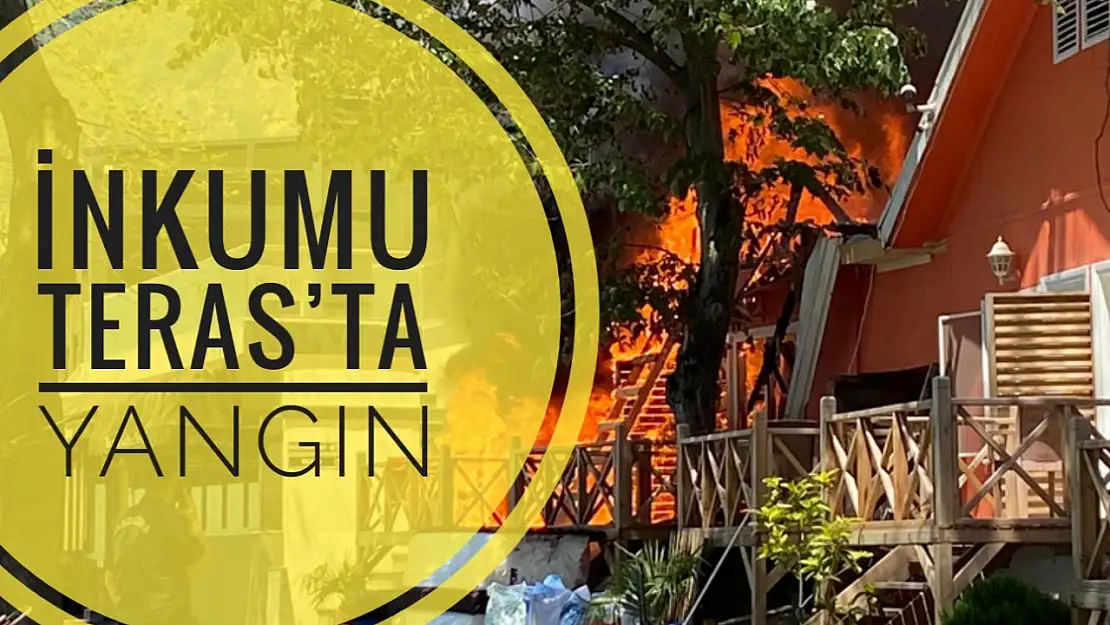 İnkumu'nda büyük yangın