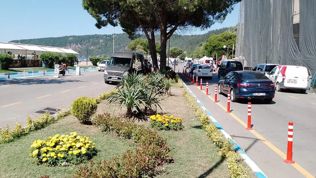 İnkumu'nda çevre düzenlemesi