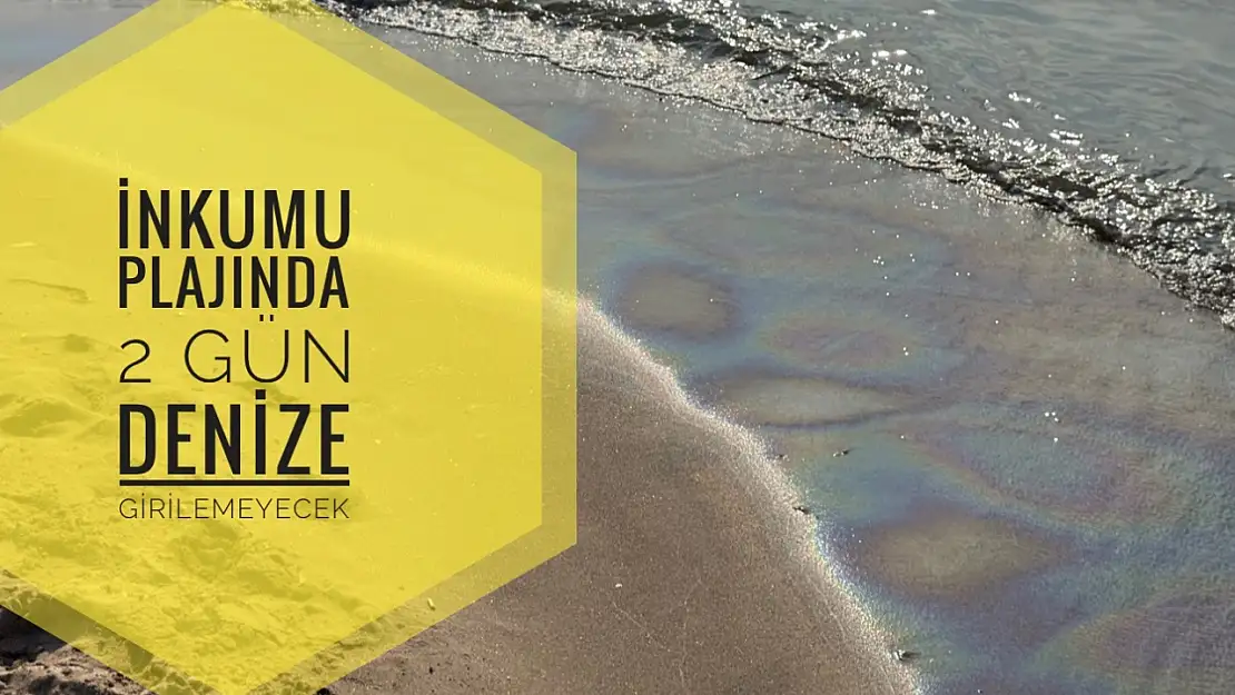 İnkumu plajına hafta sonu yasağı