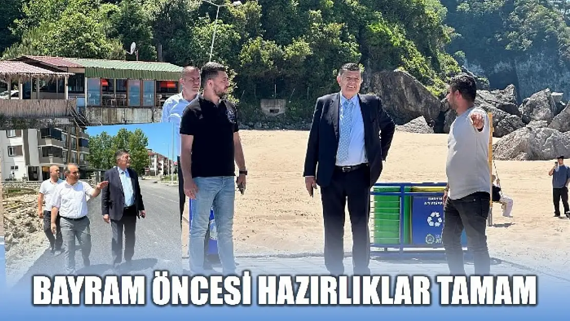 İnkumu ve kent merkezinde çalışma yapıldı