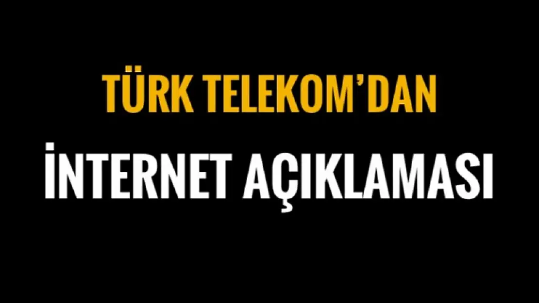 İNTERNET BEKLEYENLER DİKKAT!