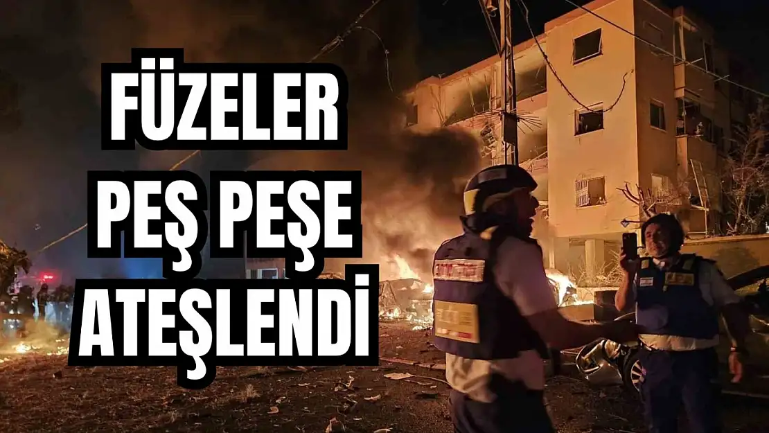 İran'dan İsrail'e yeni füze saldırısı