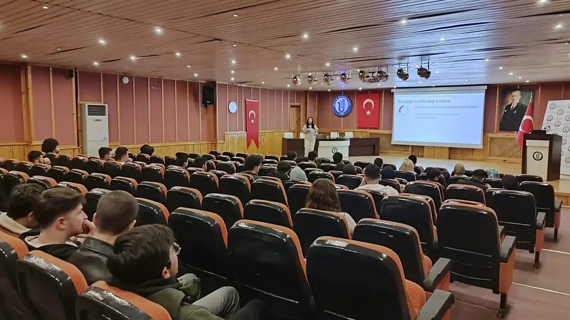 İş Sağlığı Ve Güvenliği eğitimi verildi