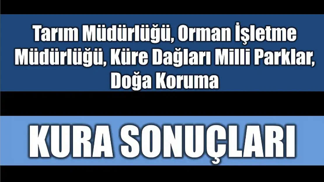işte kura listeleri