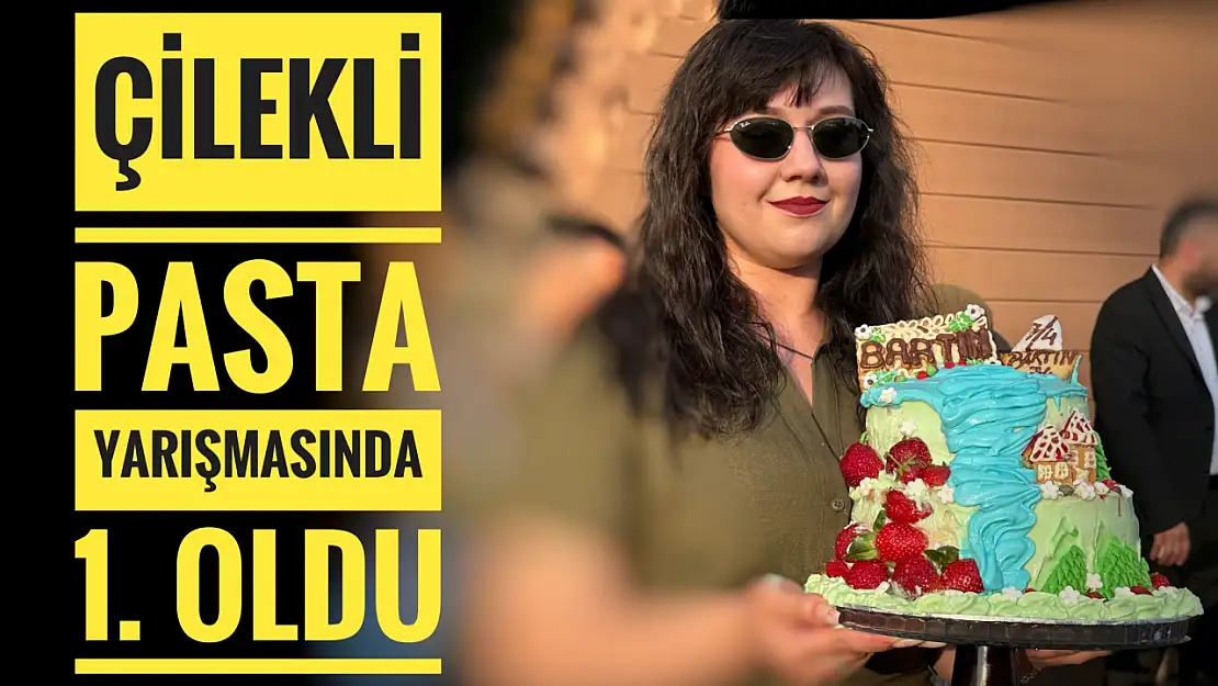 İşte yılın çilekli pastası