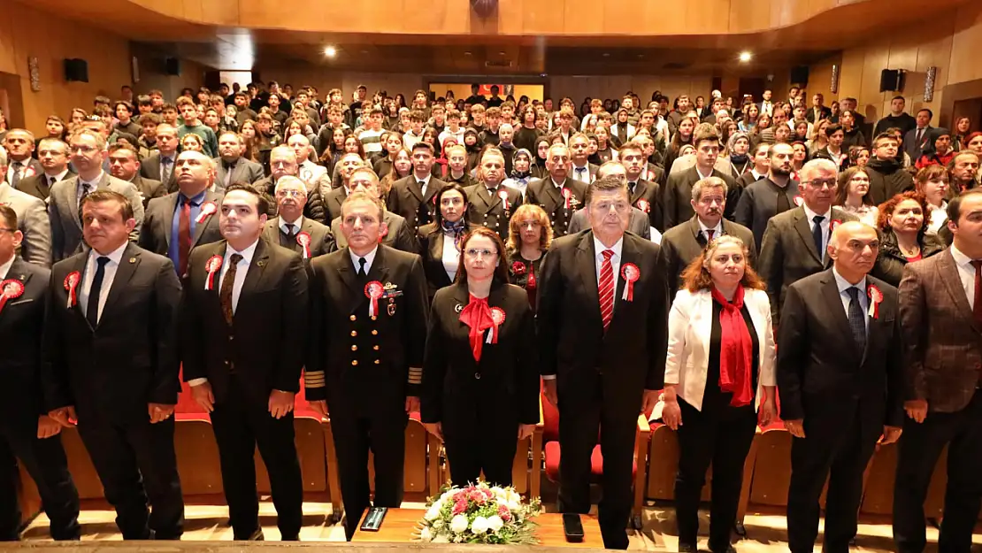 İstiklal Marşı'nın Kabulünün 104. yıl dönümü kutlandı