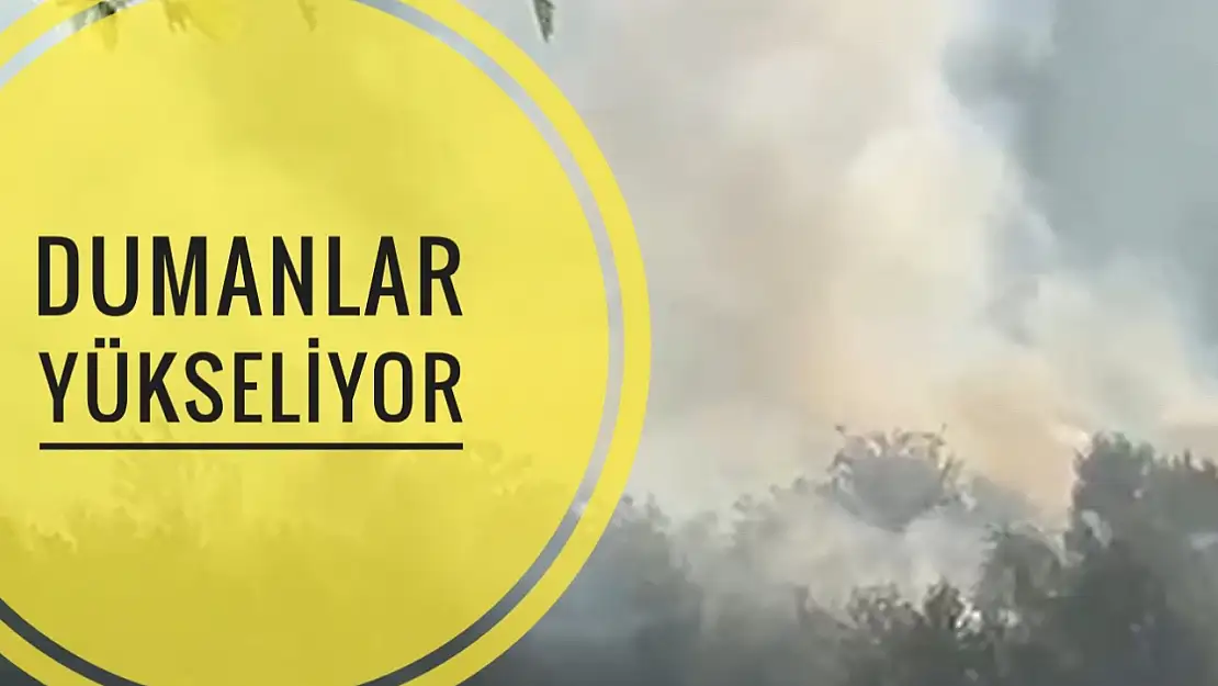 İtfaiyeler sevk edildi