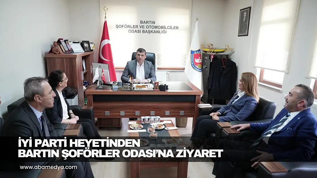 İYİ Parti heyetinden Bartın Şoförler Odası'na ziyaret