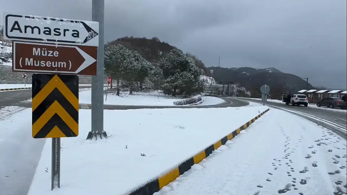 Jandarma ve polis ekipleri sıkışan zincir için seferber oldu