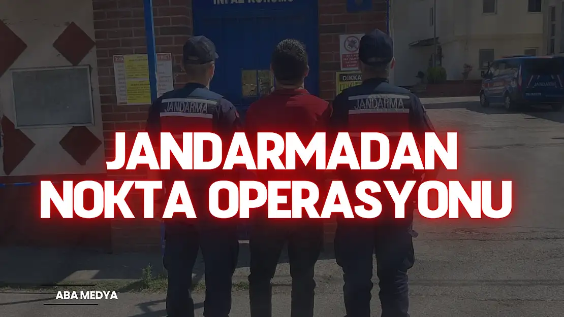 Jandarmadan Nokta Operasyonu: 5 Hükümlü Yakalandı