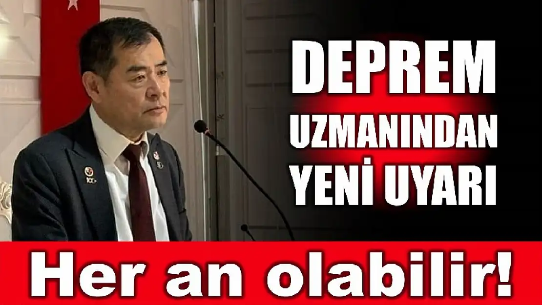 Japon deprem uzmanından uyarı