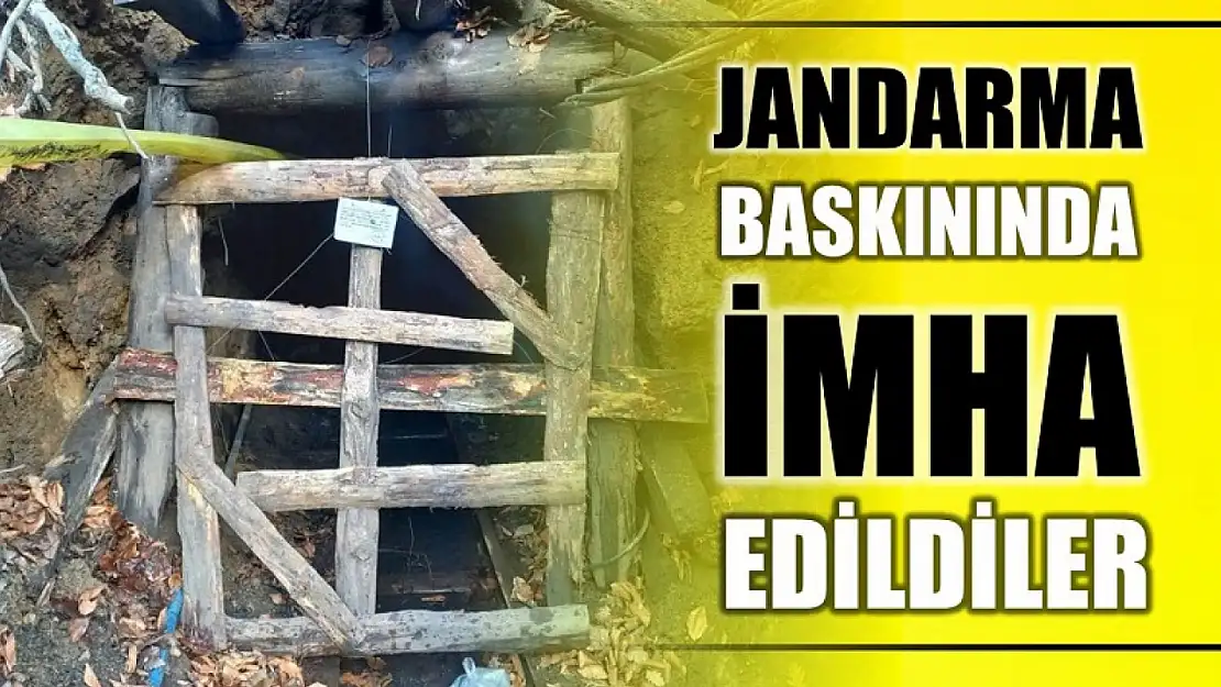 Kaçak maden ocakları imha edildi