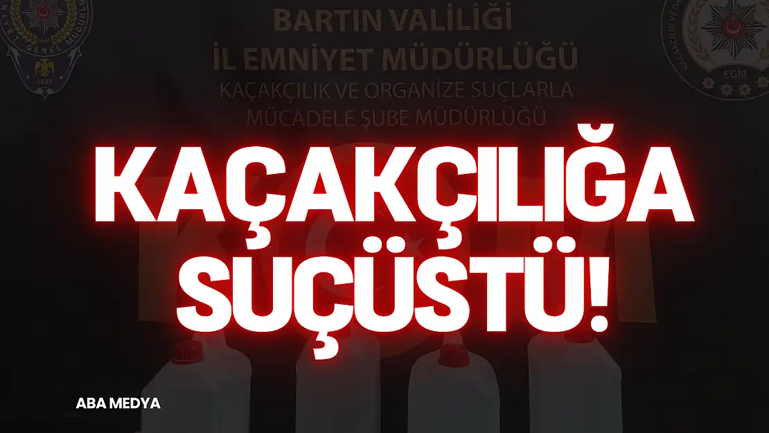 Kaçakçılığa Suçüstü!