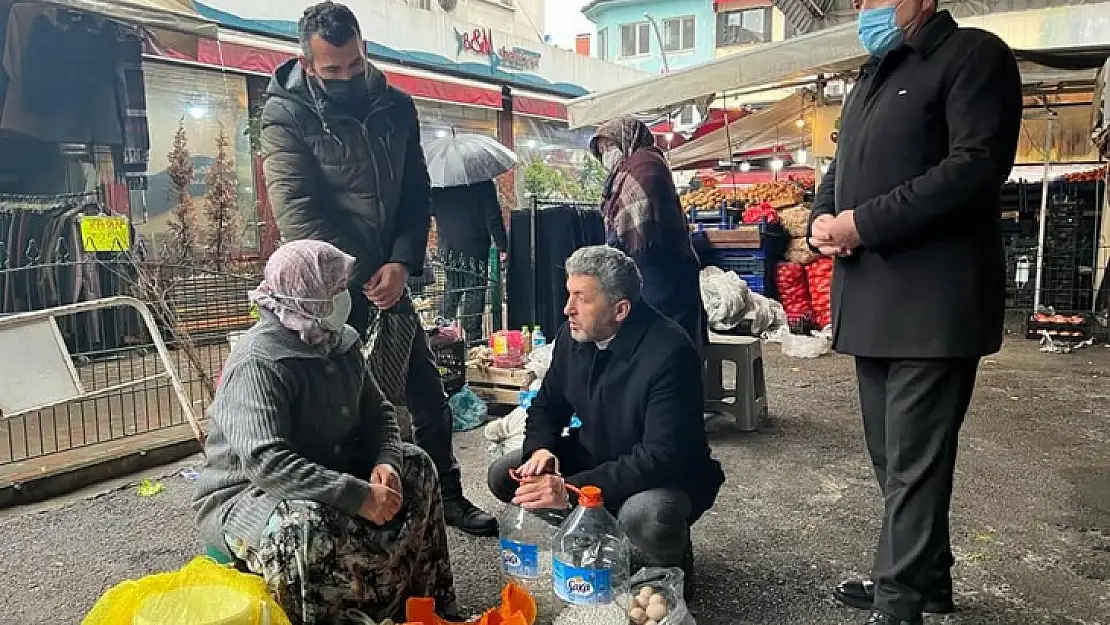 Kalaycı'dan esnaf ziyaretleri