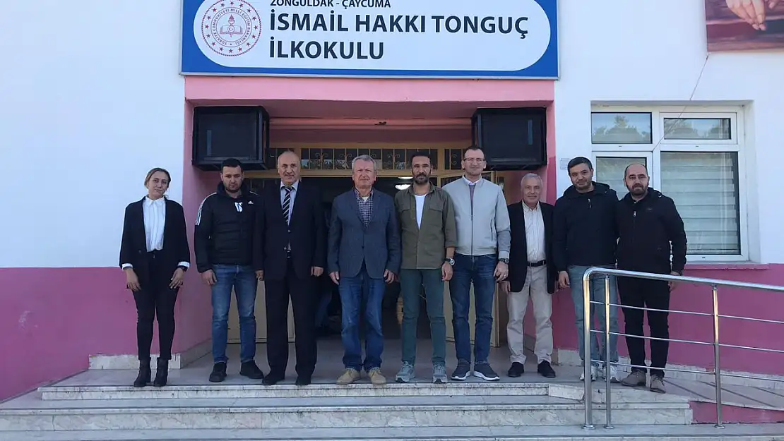 Kantarcı, İsmail Hakkı Tonguç İlkokulunu ziyaret etti