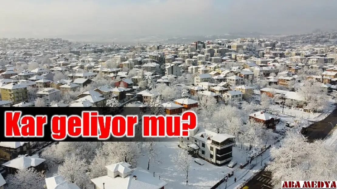 Kar geliyor mu?