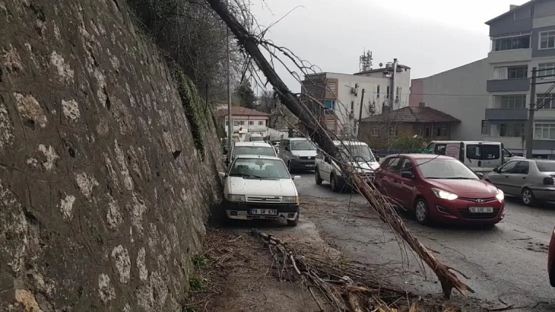 Karabük'te fırtına etkili oldu