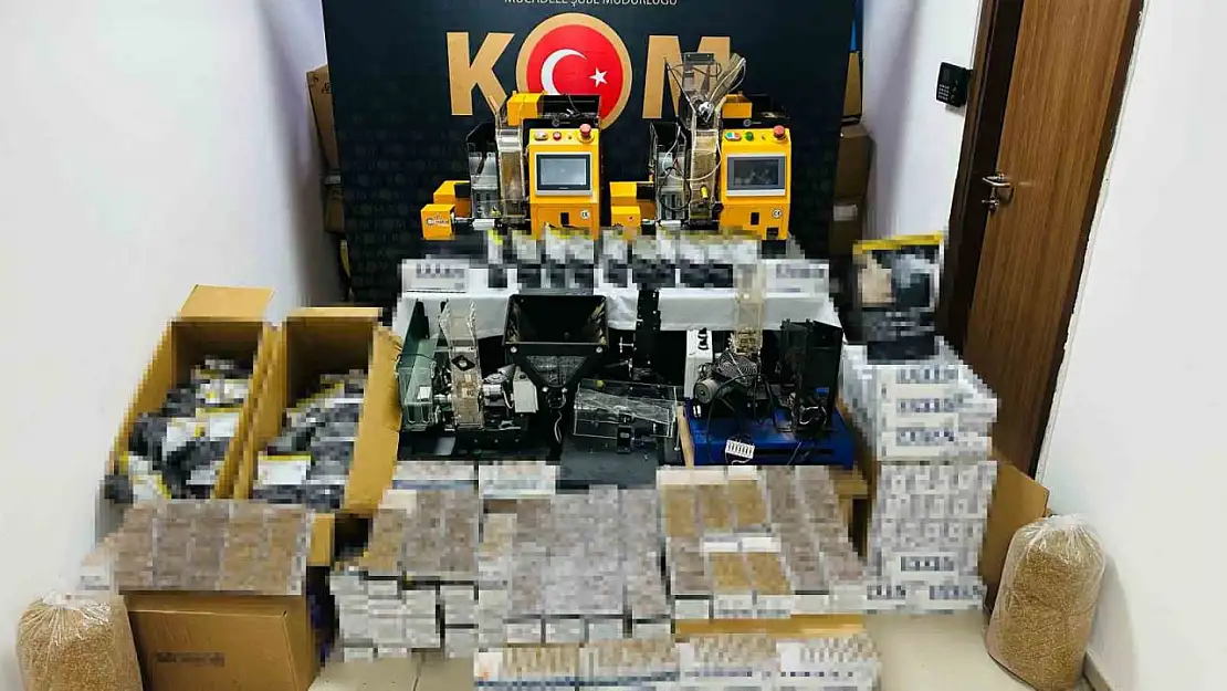 Karabük'te kaçak tütün operasyonunda 36 bin 660 adet makaron ele geçirildi