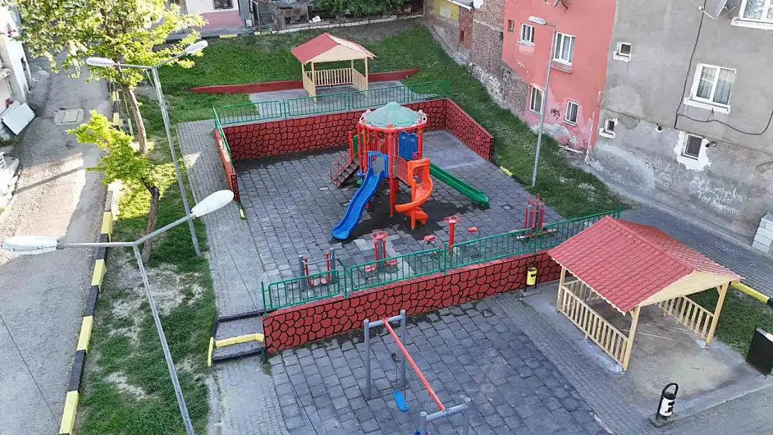 Karabük'te parklar modernize ediliyor