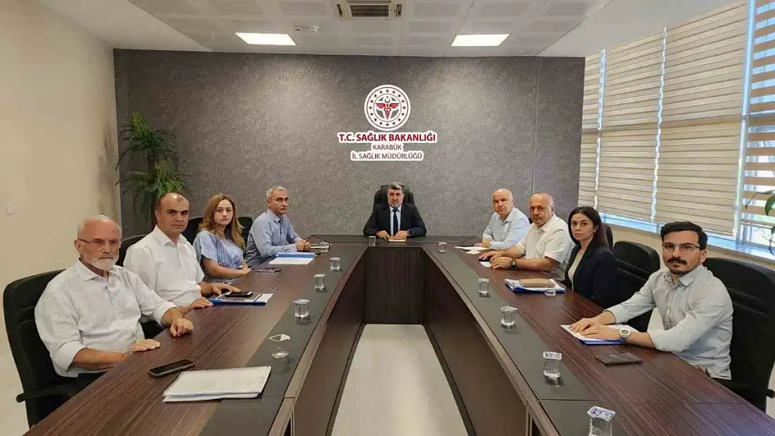 Karabük'te sağlık hizmetleri değerlendirme toplantısı yapıldı