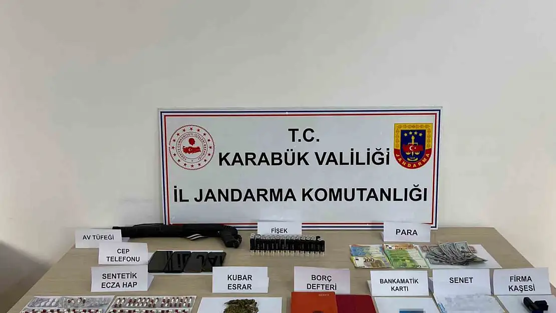 Karabük'te tefecilik ve yağma operasyonunda 10 kişi yakalandı