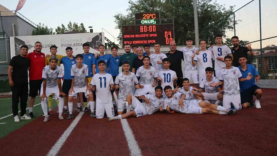 Karabük'te U17 Türkiye Futbol Şampiyonası sona erdi